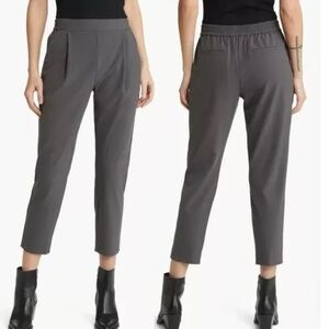 NWT All Saints Gray Aleida Trousers Pleated Size 10‎